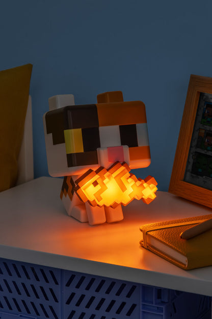 Minecraft - GloBuddies: Cat - Table Lamp