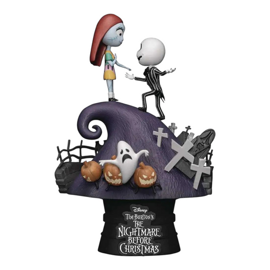 Painajainen ennen joulua - Jack & Sally - Dioraama