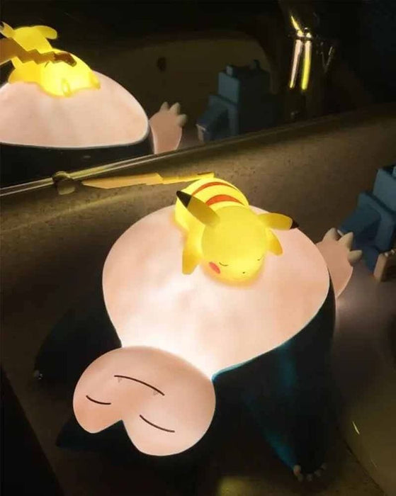 Pokémon - Snorlax and Pikachu - Valaisin (lamppu)
