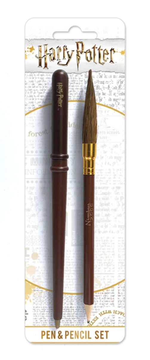 Harry Potter - Wand Quidditch Broom - Kirjoitussetti