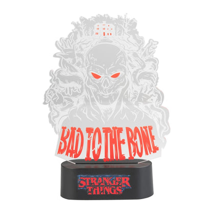 Stranger Things - Bad To The Bone - LED Lamp