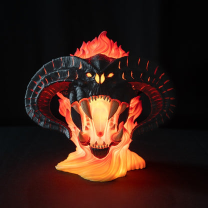 Taru sormusten herrasta - Balrog - Valaisin (lamppu)
