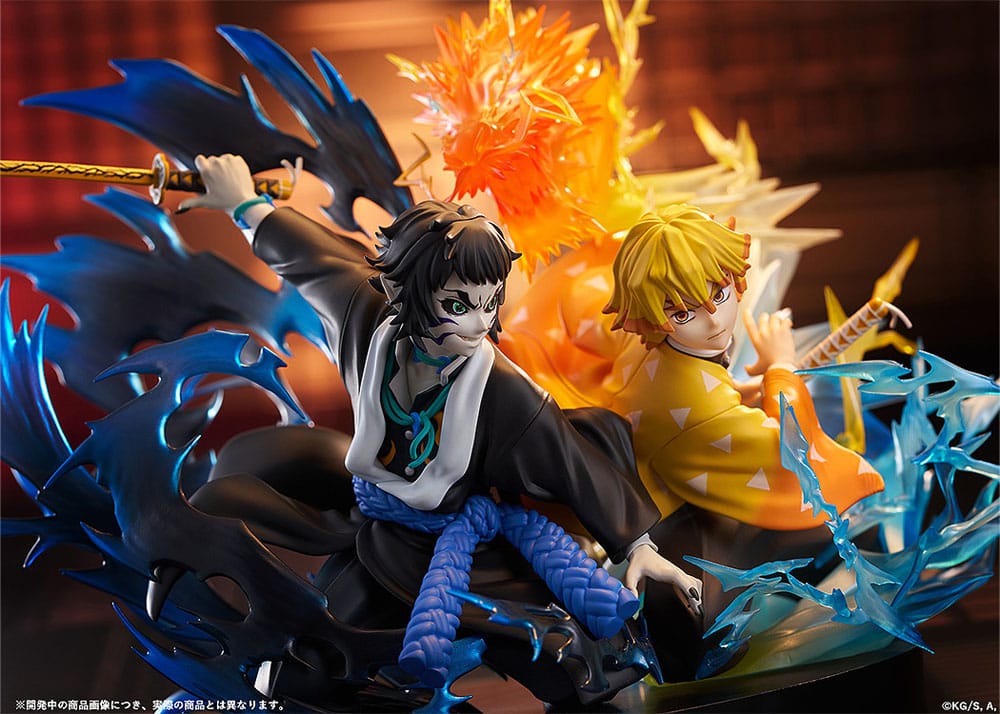 Demon Slayer - Kimetsu no Yaiba Zenitsu Agatsuma & Kaigaku - Figuuri (keräilyhahmo)