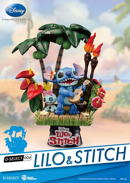 Lilo & Stitch - Stitch Music - Diorama (kolmiulotteinen koriste-esine)