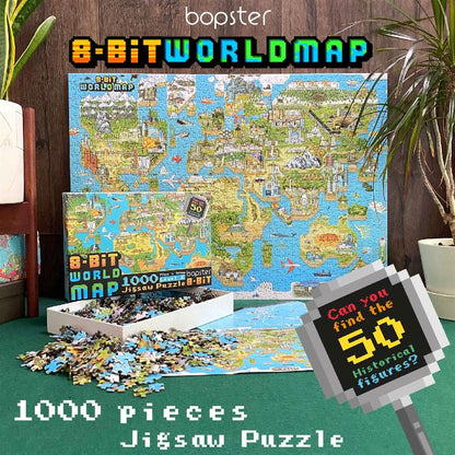 8-Bit Pixel Puzzle World Level 3 - Palapeli