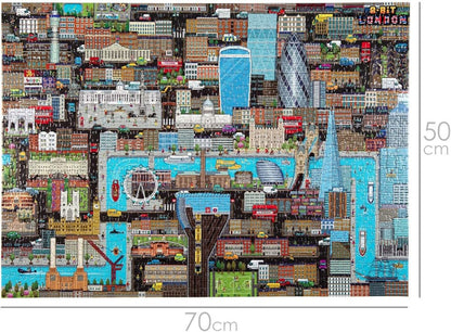 8-Bit Pixel Puzzle London Level 3 - Palapeli
