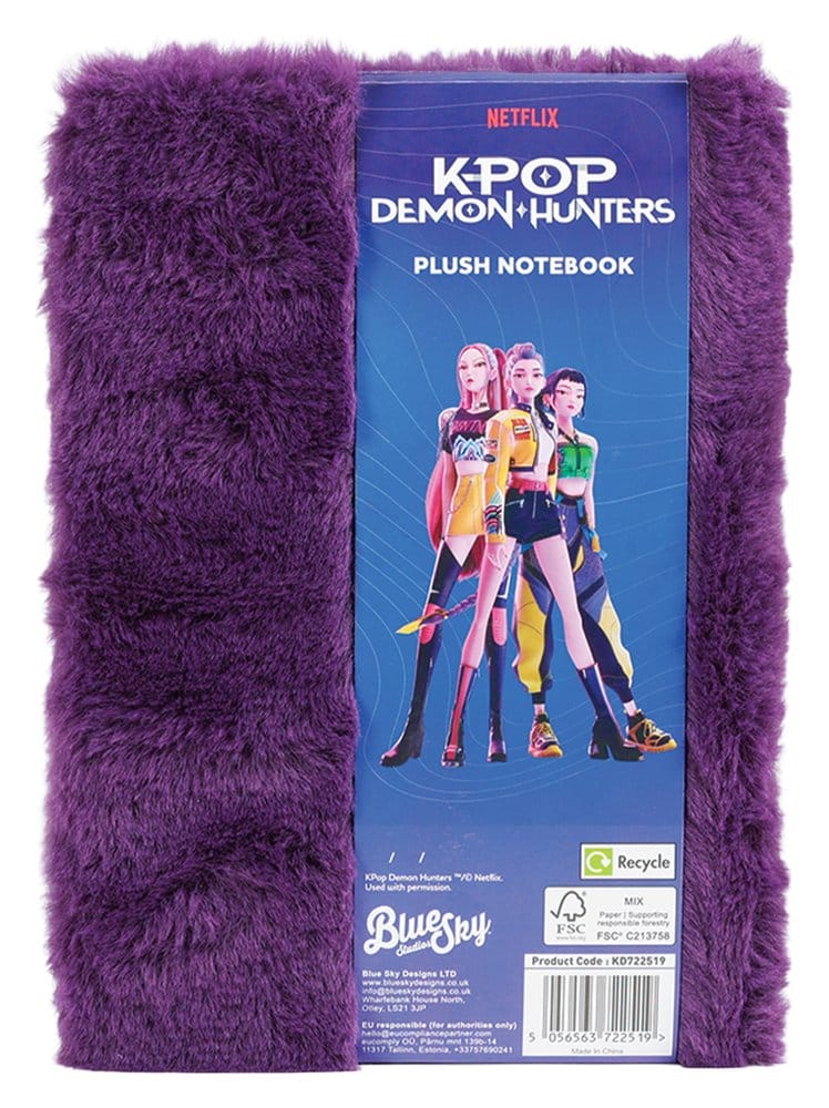 KPop Demon Hunters - Huntr/x Plush - Notebook