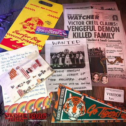 Stranger Things - Hawkins Memories Kit Vecna's Course Limited Edition - Gift Set