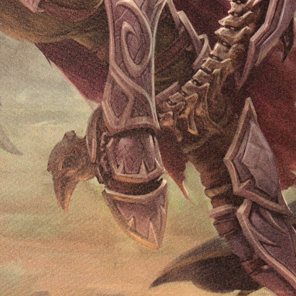 World of Warcraft - Sylvanas vs. Anduin Wrynn - Limited Edition Art Print (taidejuliste)
