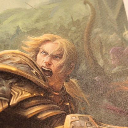 World of Warcraft - Sylvanas vs. Anduin Wrynn - Limited Edition Art Print (taidejuliste)