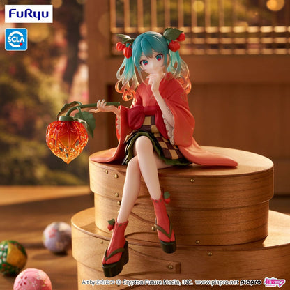 Hatsune Miku - Flower Fairy Winter Cherry - Noodle Stopper Figure