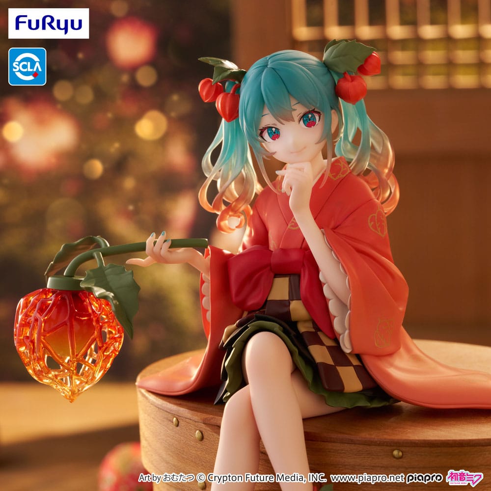 Hatsune Miku - Flower Fairy Winter Cherry - Noodle Stopper Figure