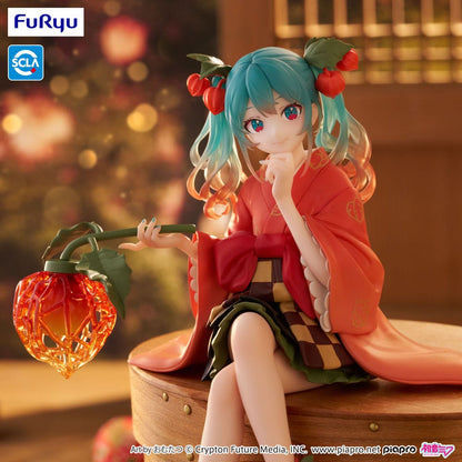 Hatsune Miku - Flower Fairy Winter Cherry - Noodle Stopper Figure