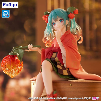 Hatsune Miku - Flower Fairy Winter Cherry - Noodle Stopper Figure