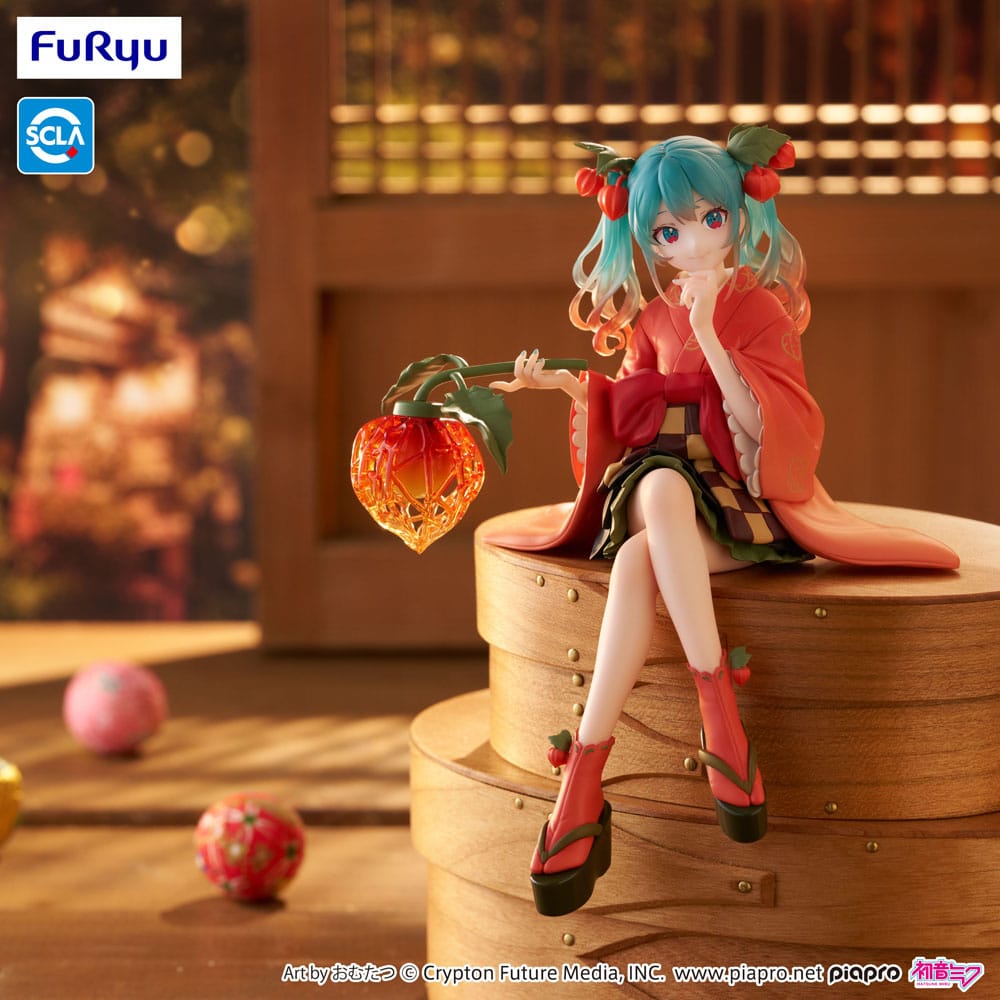Hatsune Miku - Flower Fairy Winter Cherry - Noodle Stopper Figure