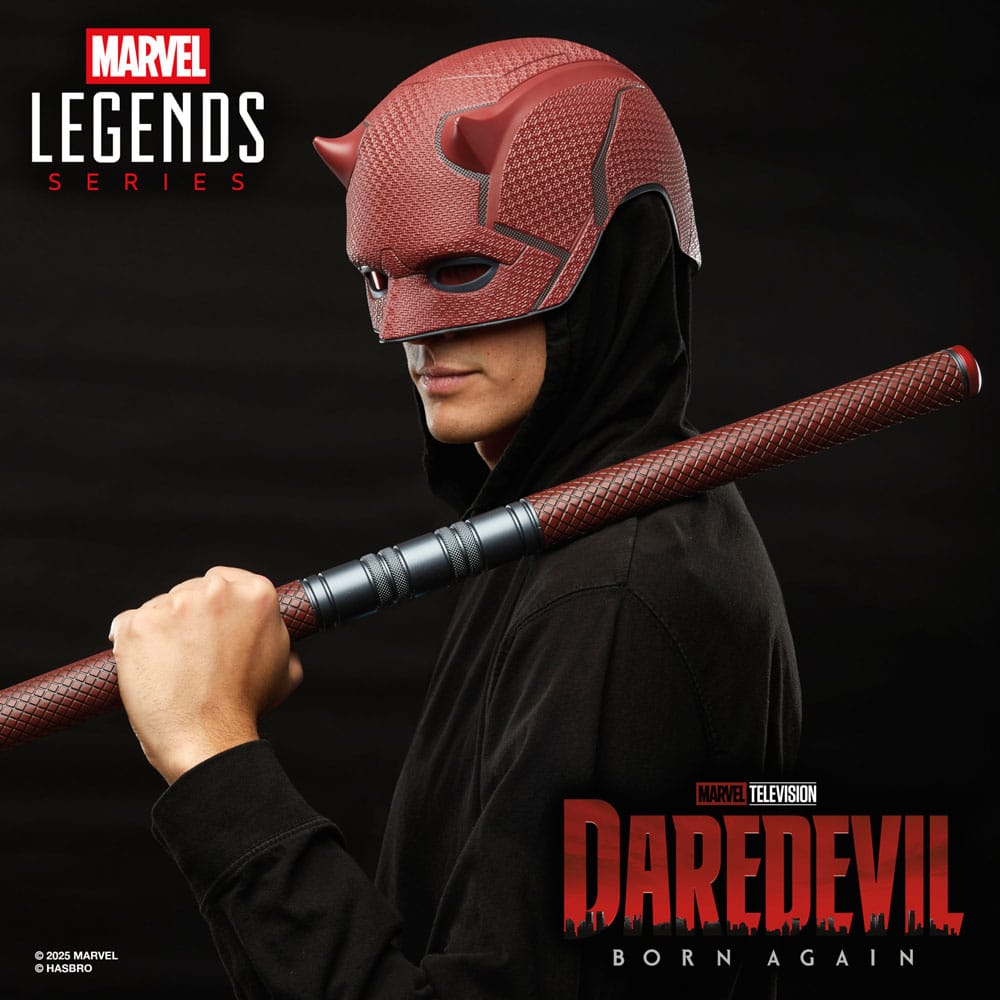 Daredevil: Born Again - Premium Roleplay Mask and Baton (replika)