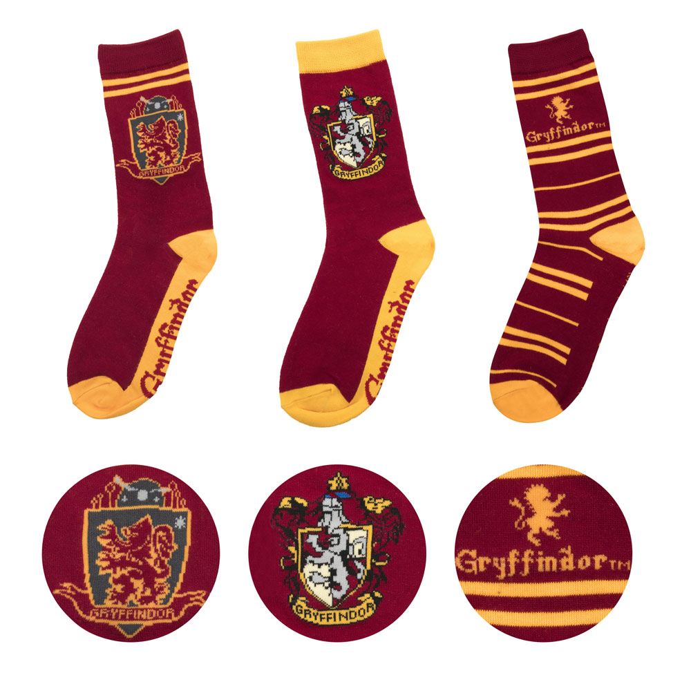 Harry Potter - Gryffindor - 3-pack socks
