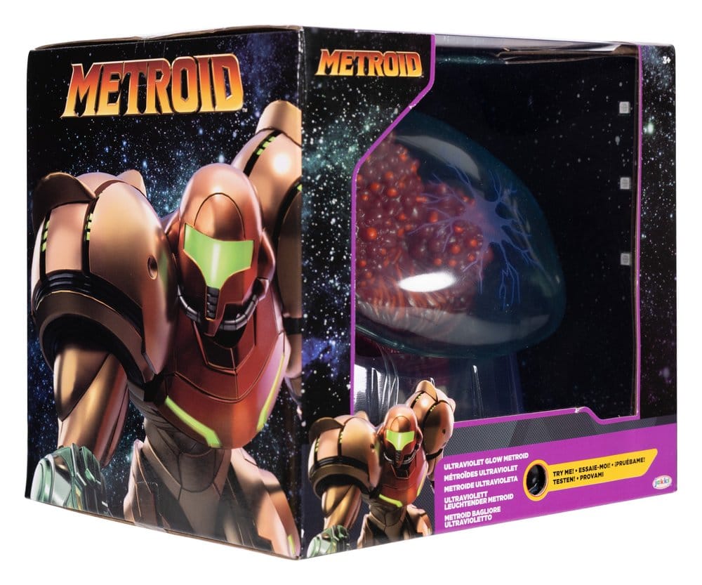 Metroid - World of Nintendo Ultraviolet Grow - Action Figure