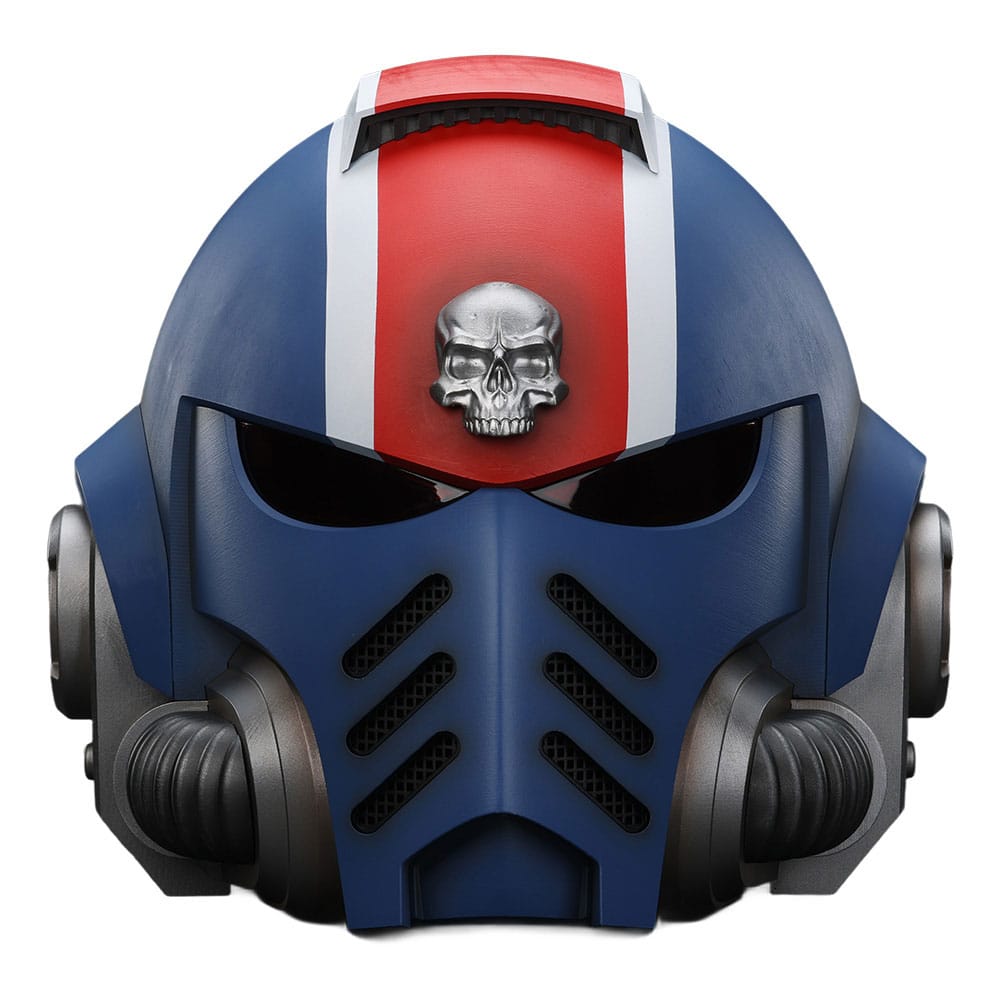 Warhammer 40,000 - Space Marine 2 Ultramarines Lieutenant Titus - Replica Helmet (replika/jäljitelmä)