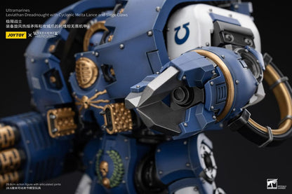 Warhammer 40,000 - Ultramarines Leviathan Dreadnought with Cyclonic Melta Lance And Siege Claws - Toimintafiguuri / toimintahahmo