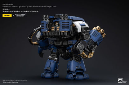 Warhammer 40,000 - Ultramarines Leviathan Dreadnought with Cyclonic Melta Lance And Siege Claws - Toimintafiguuri / toimintahahmo