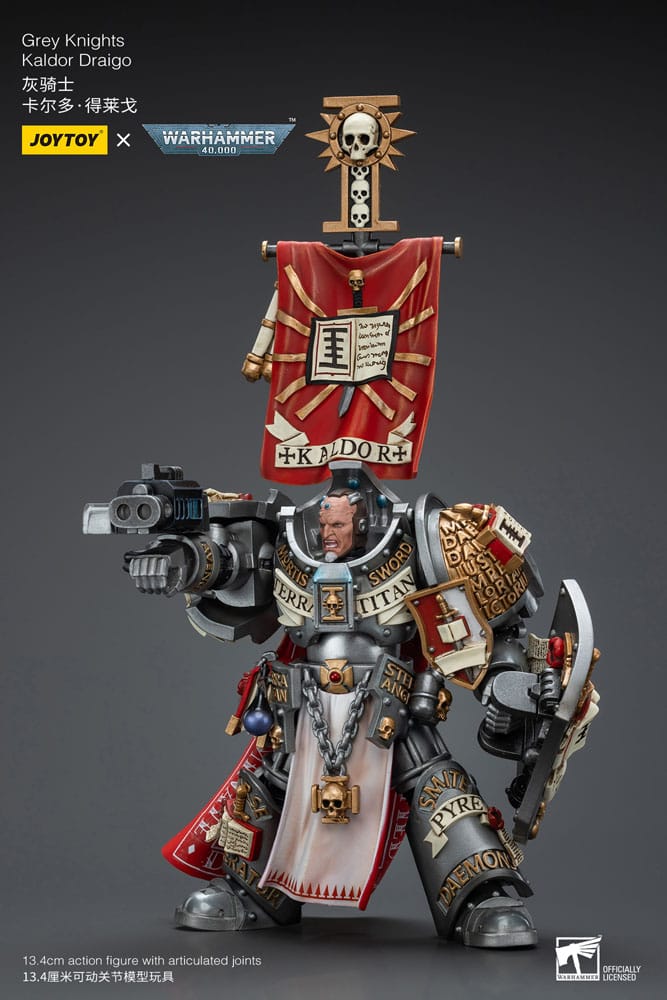 Warhammer 40,000 - Grey Knights Kaldor Draigo - Toimintafiguuri / toimintahahmo