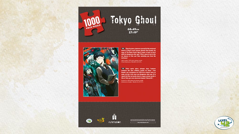 Tokyo Ghoul - Characters - Palapeli