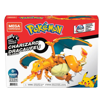 Pokémon - Charizard - Mega Construx Wonder Builders Building Set (rakennussetti)