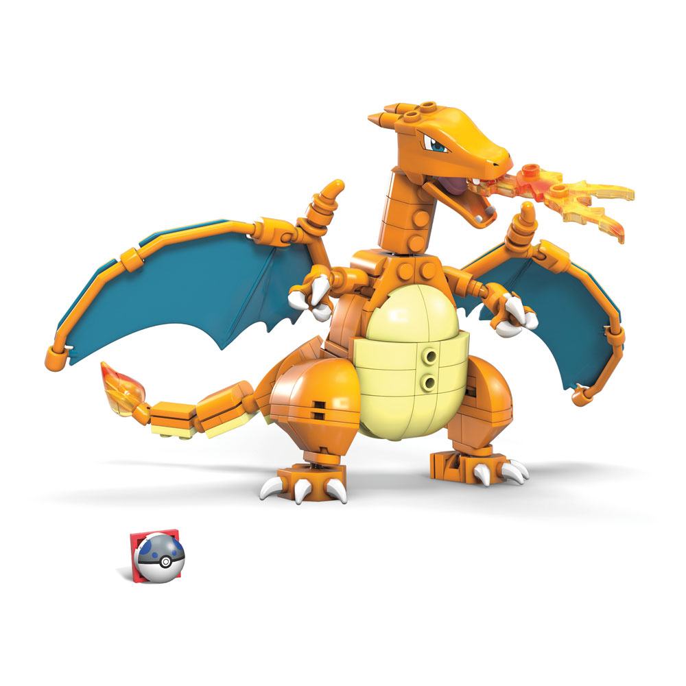 Pokémon - Charizard - Mega Construx Wonder Builders Building Set (rakennussetti)