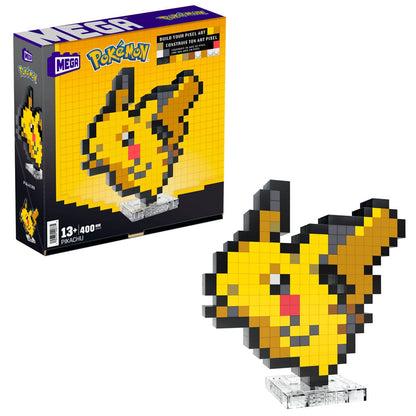 Pokémon - Pikachu Pixel Art - Mega Building Set (rakennussarja)