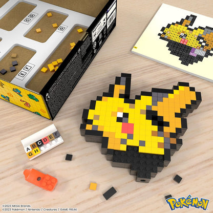 Pokémon - Pikachu Pixel Art - Mega Building Set (rakennussarja)