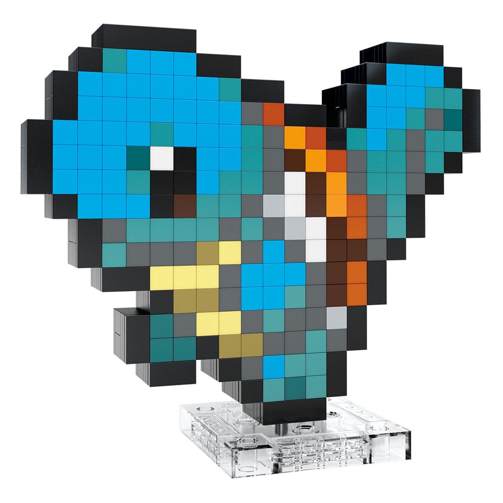 Pokémon - Squirtle Pixel Art - Mega Building Set (rakennussarja)