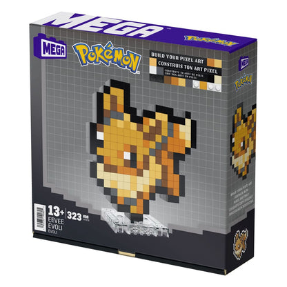 Pokémon - Eevee Pixel Art - Mega Building Set