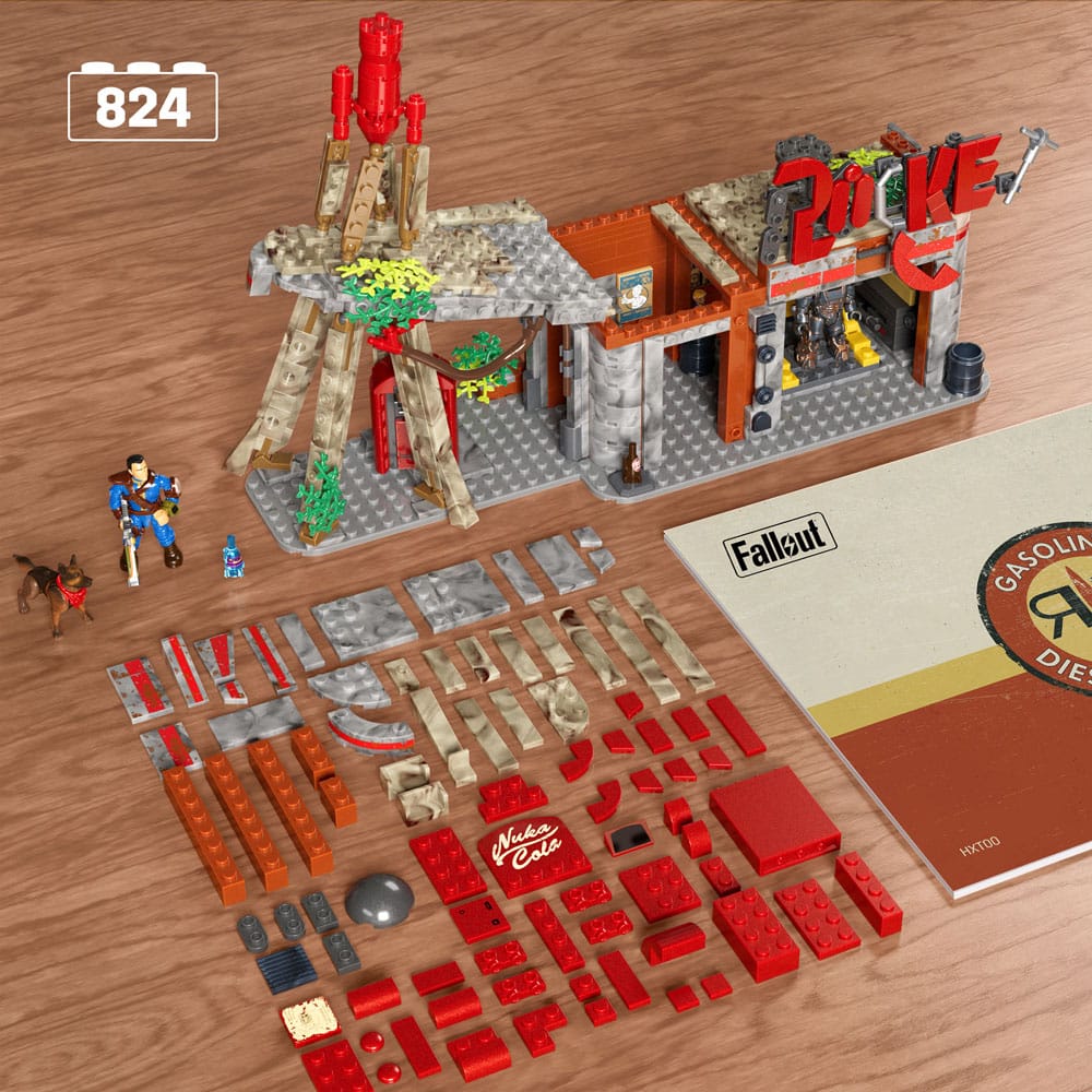 Fallout - Red Rocket Truck Stop - Mega Building Set (rakennussetti)