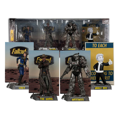 Fallout - Lucy, Maximus, The Ghoul & Vault Boy - Figuurisetti (4 kpl)