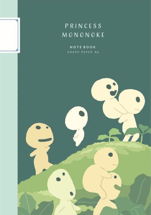 Studio Ghibli - Princess Mononoke Kodama - Muistikirja