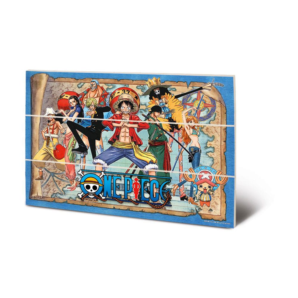 One Piece - Straw Hat Pirates - Puinen juliste