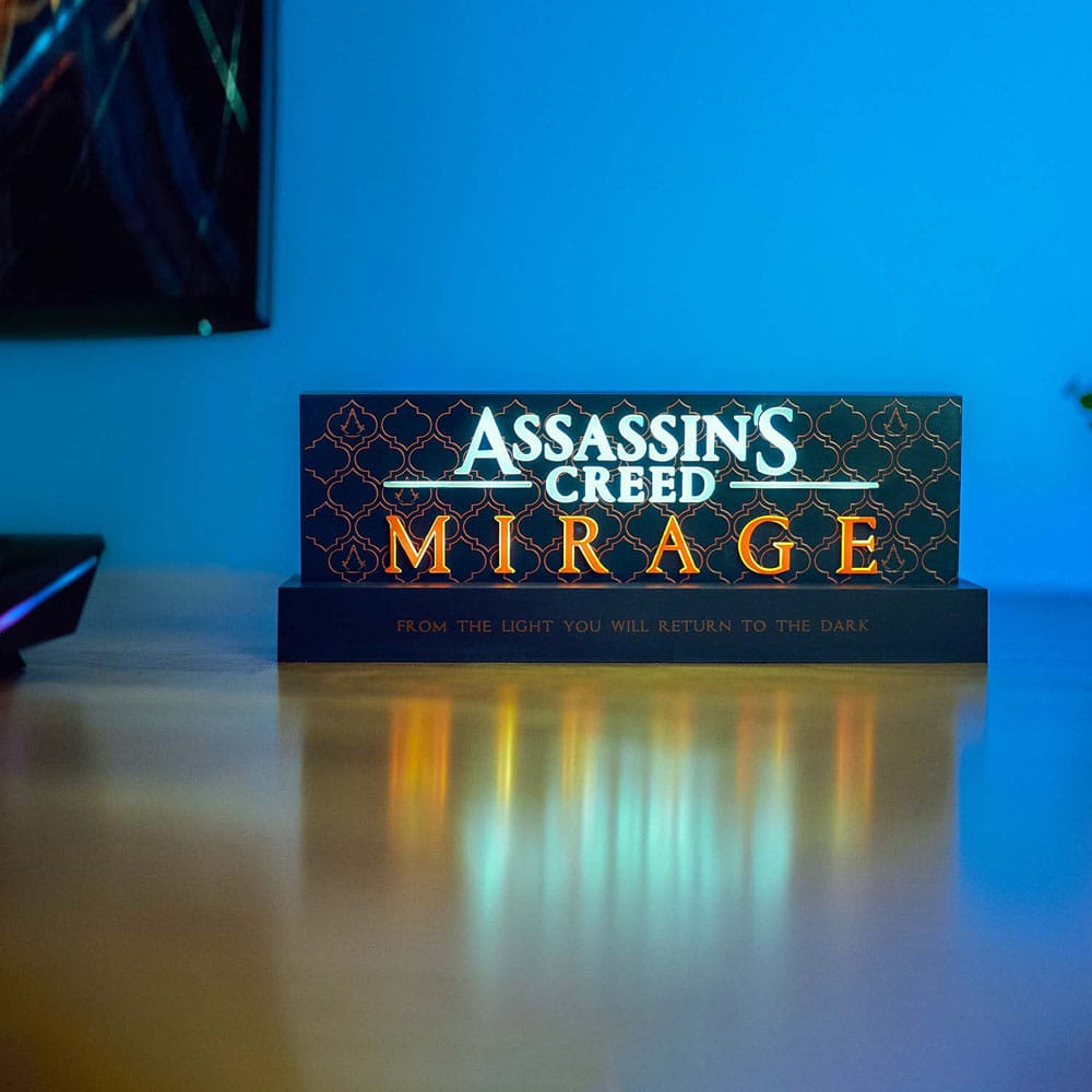 Assassin's Creed - Mirage Logo - Valaisin (lamppu)