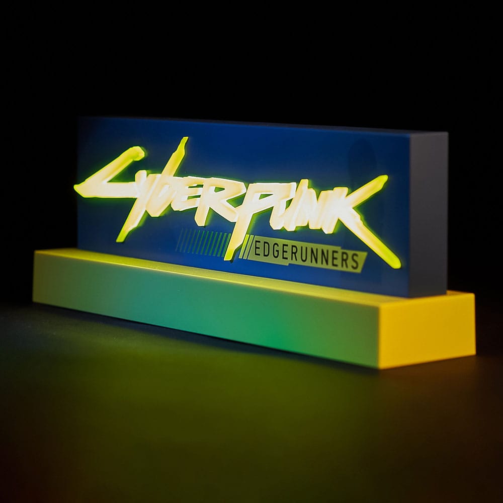 Cyberpunk: Edgerunners - Logo - Valaisin (lamppu)