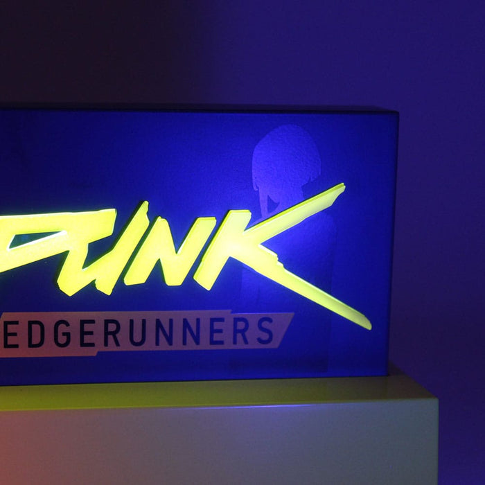 Cyberpunk: Edgerunners - Logo - Valaisin (lamppu)