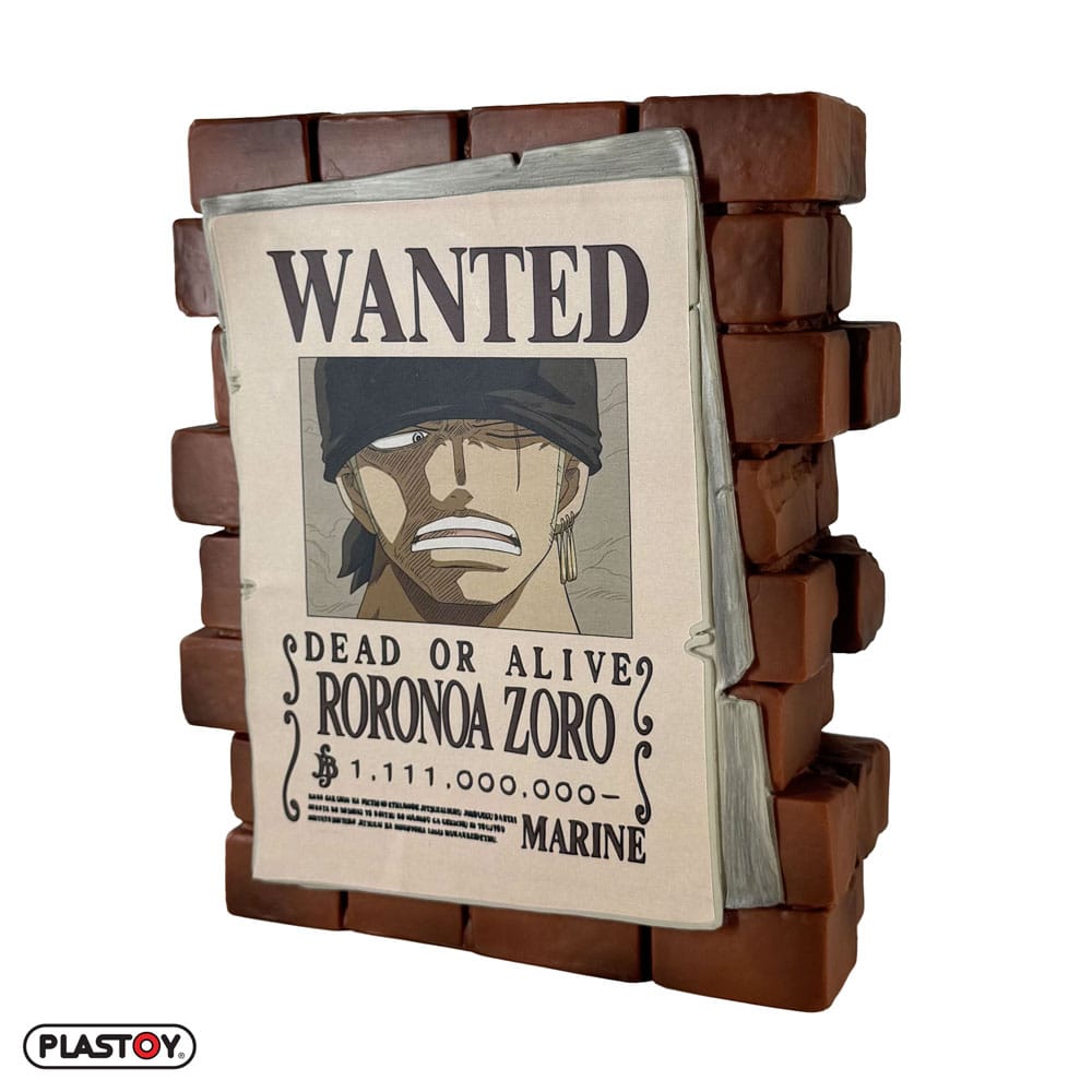 One Piece - Zoro Wanted - Rahalipas / säästölipas