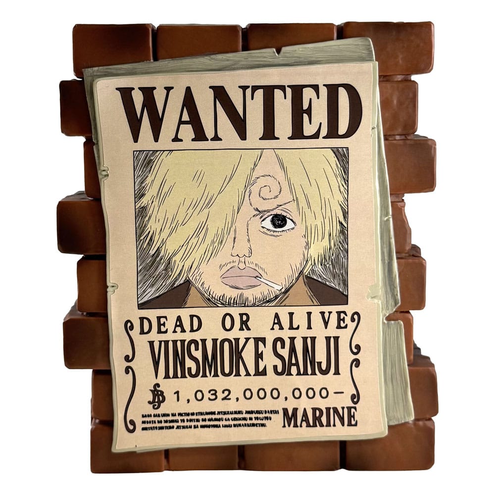 One Piece - Sanji Wanted - Rahalipas / säästölipas