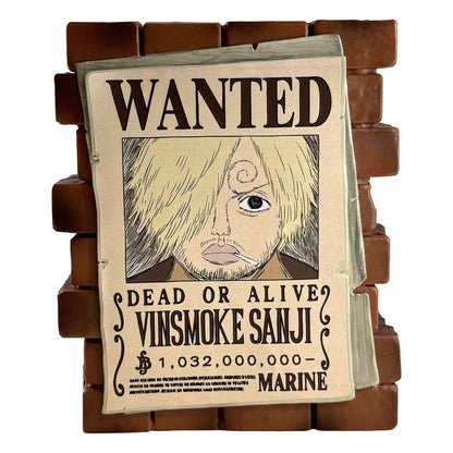 One Piece - Sanji Wanted - Rahalipas / säästölipas