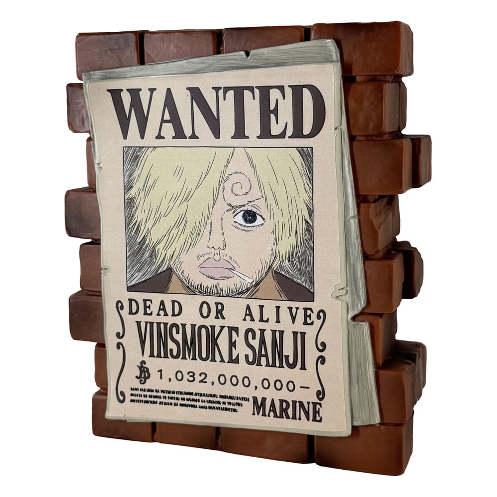 One Piece - Sanji Wanted - Rahalipas / säästölipas