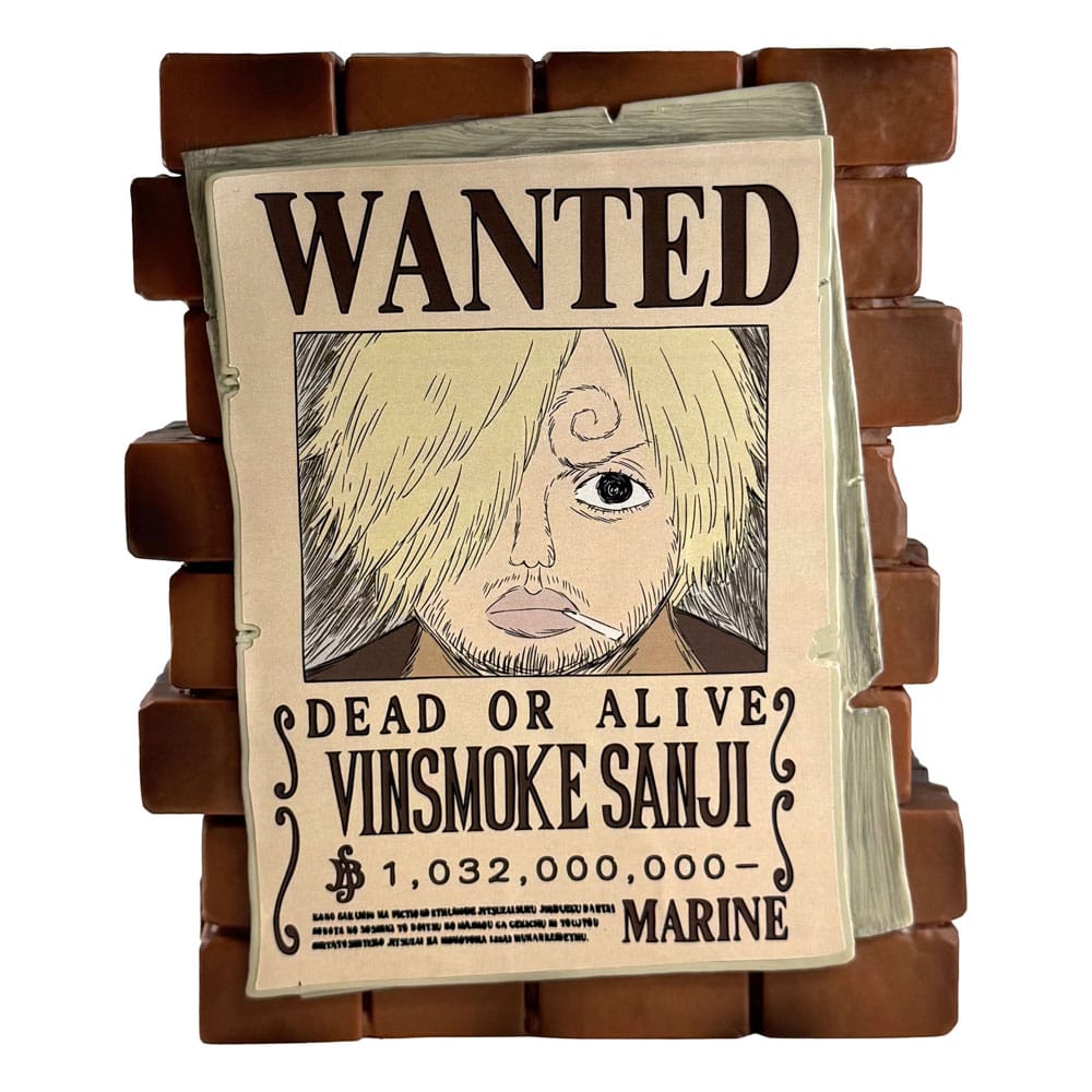 One Piece - Sanji Wanted - Rahalipas / säästölipas