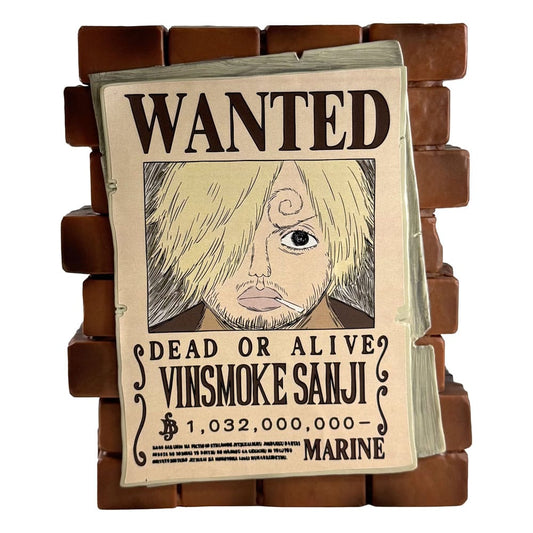 One Piece - Sanji Wanted - Rahalipas / säästölipas