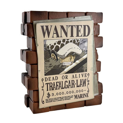 One Piece - Law Wanted - Rahalipas / säästölipas