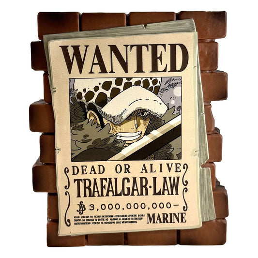 One Piece - Law Wanted - Rahalipas / säästölipas