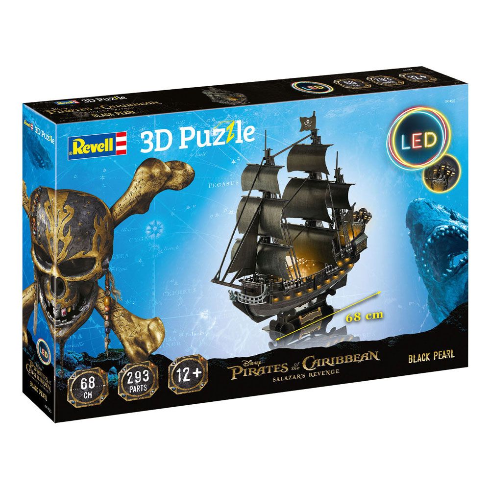 Pirates of the Caribbean - Salazar's Revenge Black Pearl - 3D-palapeli
