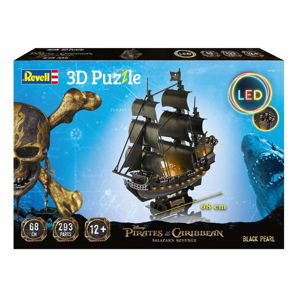 Pirates of the Caribbean - Salazar's Revenge Black Pearl - 3D-palapeli